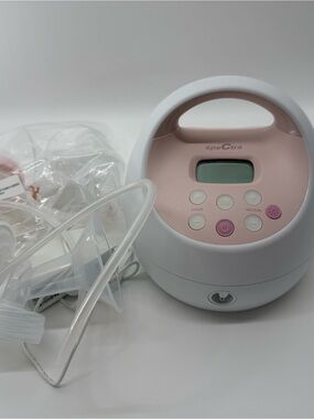Spectra Electric S2 Plus Breast Pump White & Pink